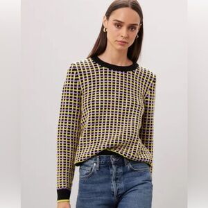 Chinti & Parker Retro Check Sweater M